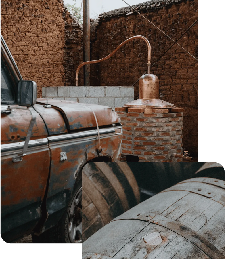 Our distillation process