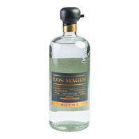 Los Magos Sotol Blanco 750ml bottle, front label