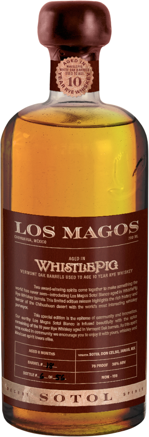Los Magos Sotol - WhistlePig Edition #1 750ml